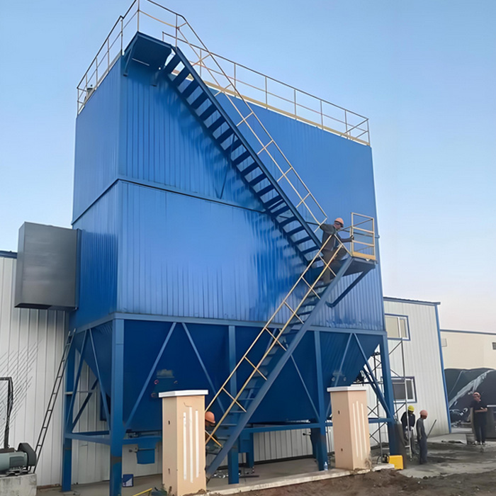 江蘇75噸燃煤鍋爐除塵器